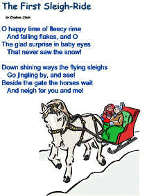 the first sleigh-ride