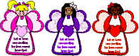 Angel paper crafts