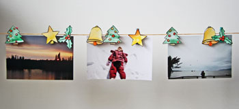 Christmas clothespin craft