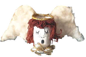 paper mache angel 