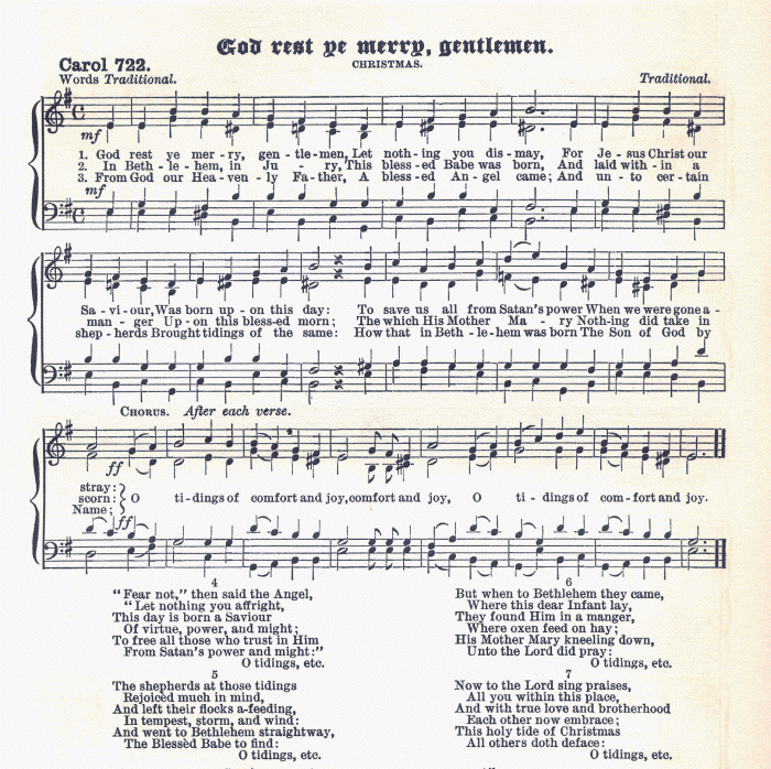 sheet music