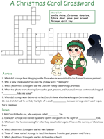 A Christmas Carol Crossword Puzzles
