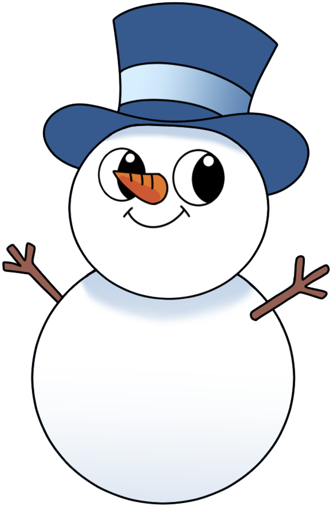 Frosty: Smiling Snowman