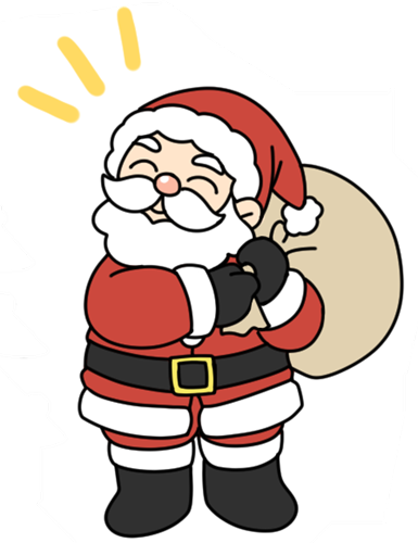 Twas the Night Before Christmas: santa