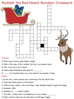 Rudolph Crossword Puzzles