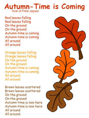 Autumn-Time is Coming Song