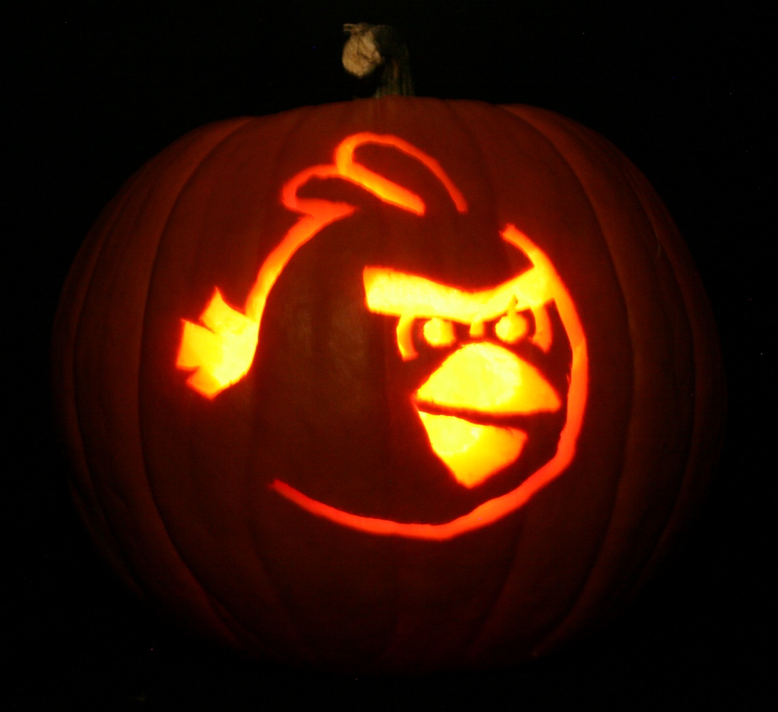 Angry Birds Carving Pattern