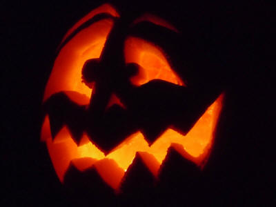 Pumpkin Face Pattern
